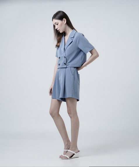Forele Set Blue Denim